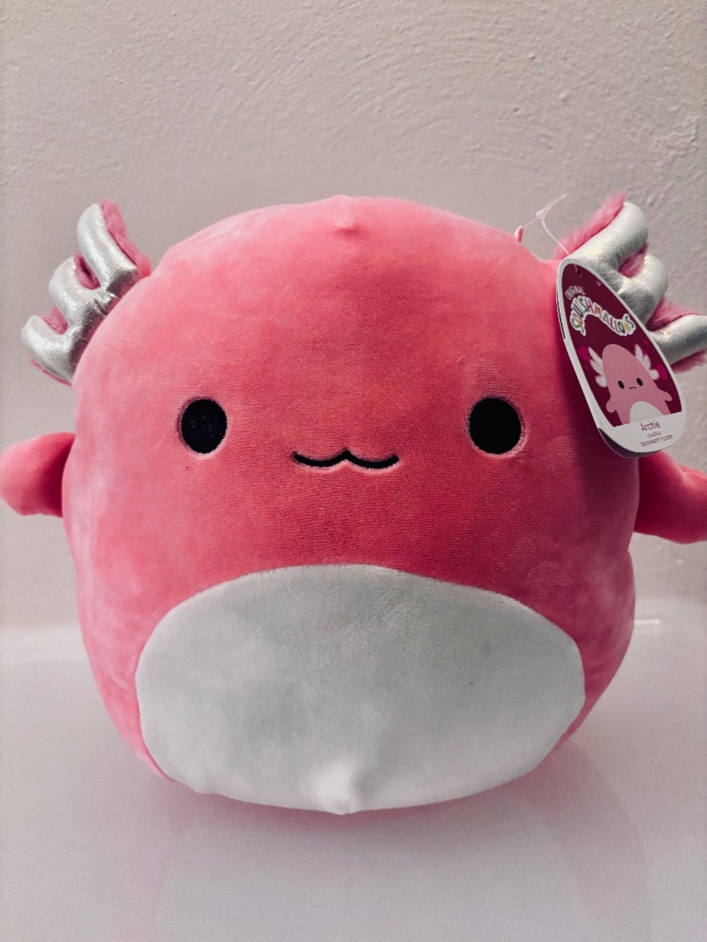 Squishmallows 16 Inch Width Archie the Axolotl with Tags